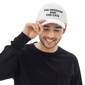 THE OPOSSUM AND THE CATS Baseball Cap