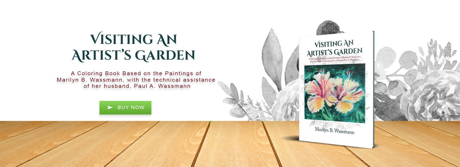 Visiting an artist's garden book